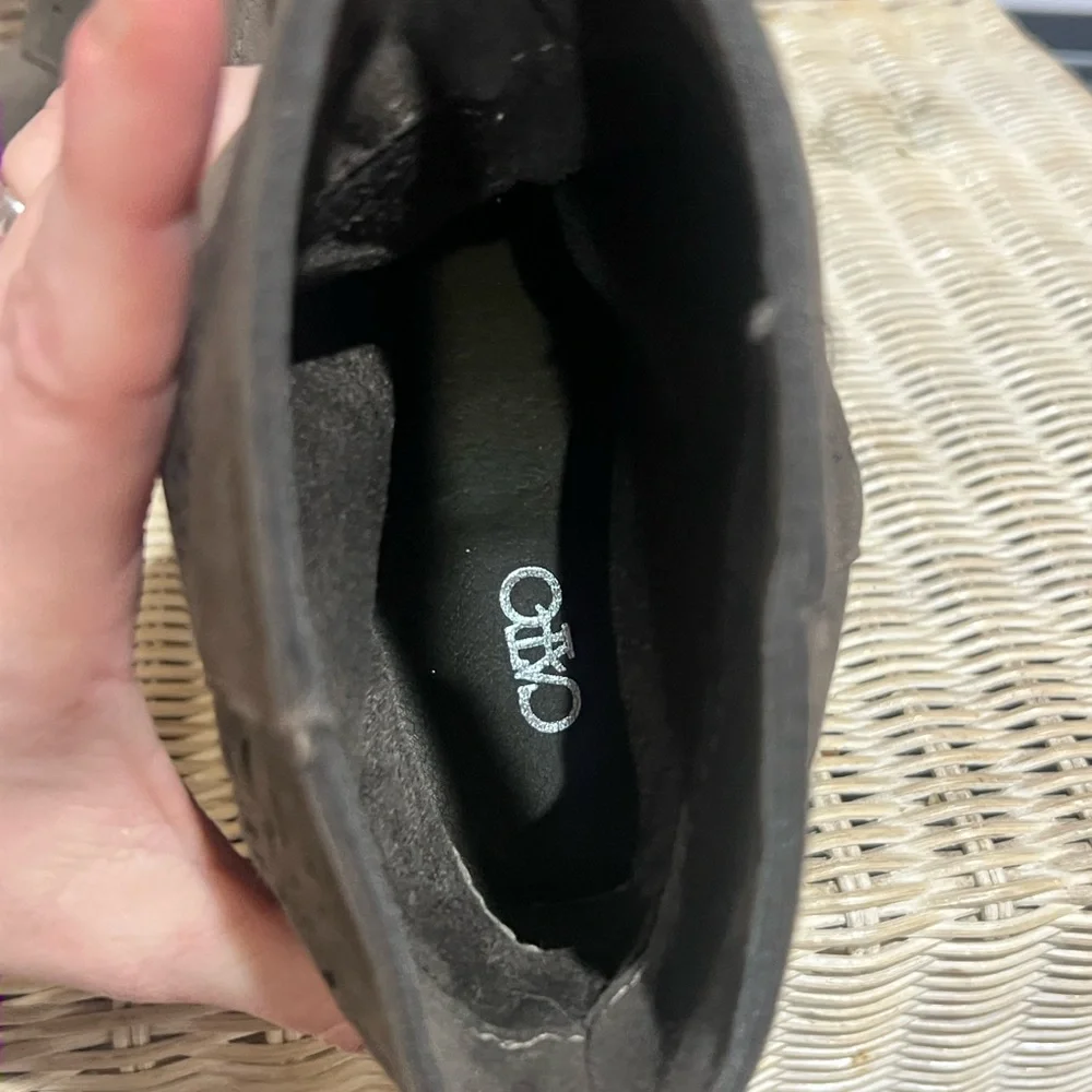 Cato Dark Brown Ankle Booties - Picture 3 of 5